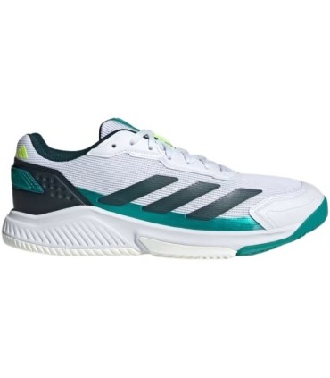 Zapatillas Adidas Courtquick Padel Blanco Verde Oferta + Barato 1