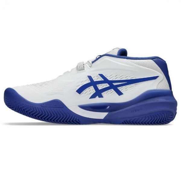 Asics Gel Resolution X Clay White Cobalt Blue SHOES | Ipontennis