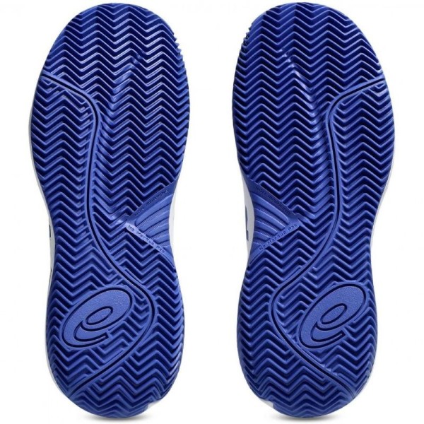 Zapatillas Asics Gel Resolution X Clay GS Blanco Azul Cobalto Junior Oferta + Barato 2