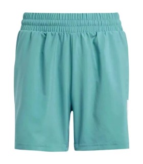 Pantalón corto verde Adidas Junior Club 3 Rayas 1