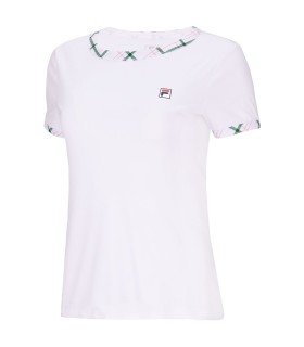 Camiseta Blanca Yamila para Mujer de Fila 1