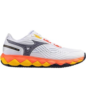 Zapatillas Mizuno Wave Enforce Tour 2 Clay Blanco Azul Coral Oferta + Barato 1