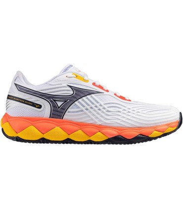 Tênis Mizuno Wave Enforce Tour 2 Clay Branco Azul Coral Oferta + Barato 1