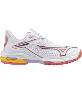 Zapatillas Mizuno Wave Exceed Tour 6 Clay Blanco Coral Gris Mujer Oferta + Barato 1
