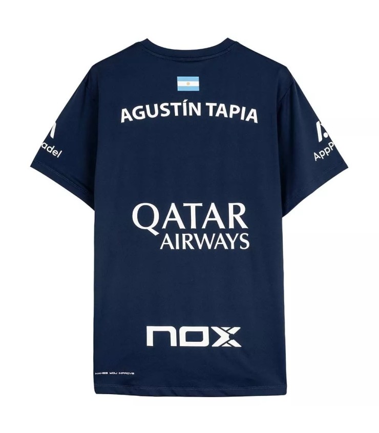 Nox AT10 Agustín Tapia Navy Blue T-shirt | IPONTENNIS