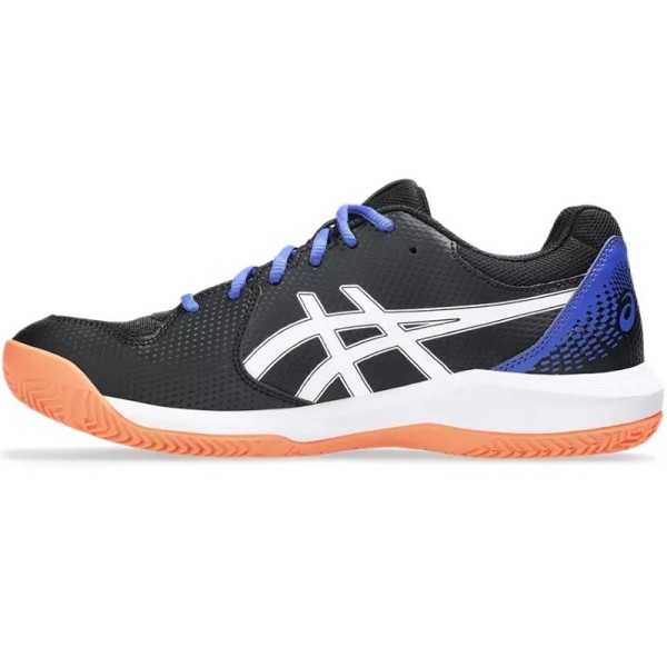 Zapatillas Asics Gel Dedicate 8 Padel Blanco Negro Azul Oferta + Barato 3