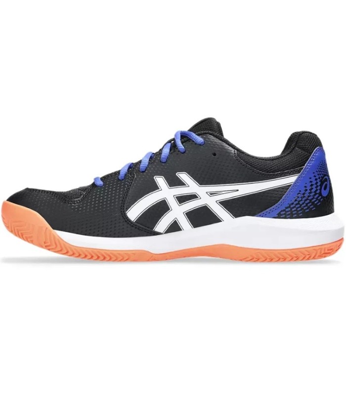 Zapatillas Asics Gel Dedicate 8 Padel Blanco Negro Azul Oferta + Barato 3