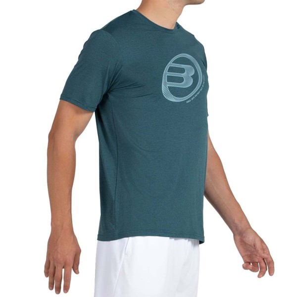 T-shirt vert foncé Bullpadel Lande 4