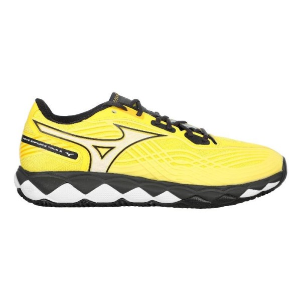 Sapatilhas Mizuno Wave Enforce Tour 2 Padel Amarelo Preto Oferta + Barato 1