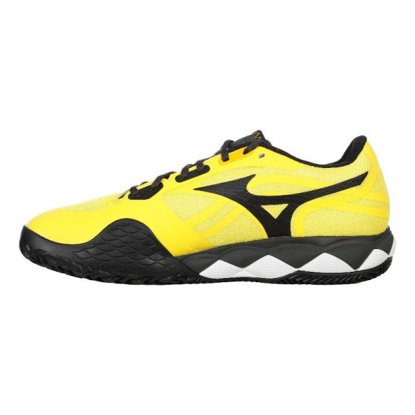 Mizuno Wave Enforce Tour 2 Padel Shoes Yellow Black Offer + Cheaper 3