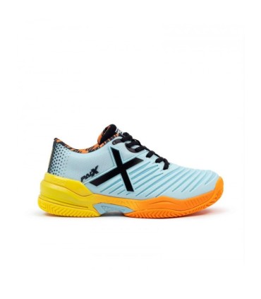 Zapatillas Munich Padx 58 Padel Gris Naranja Mujer Oferta + Barato 1