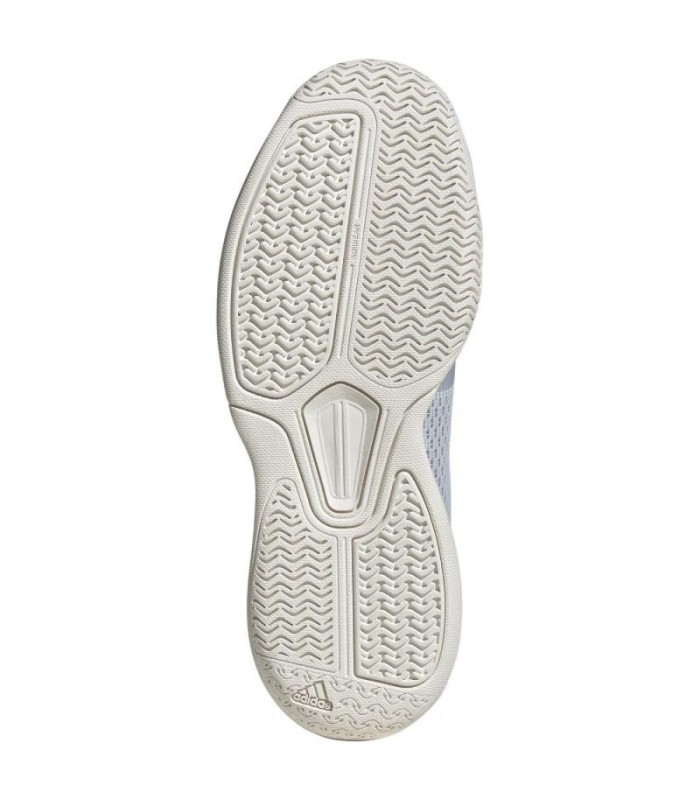 Chaussures Adidas Pickleball Courtflash Bleu Argent Femme Offre + Pas Cher 2