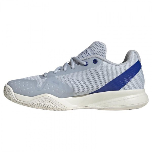 Scarpe Adidas Pickleball Courtflash Blu Argento Donna Offerta + Economico 3