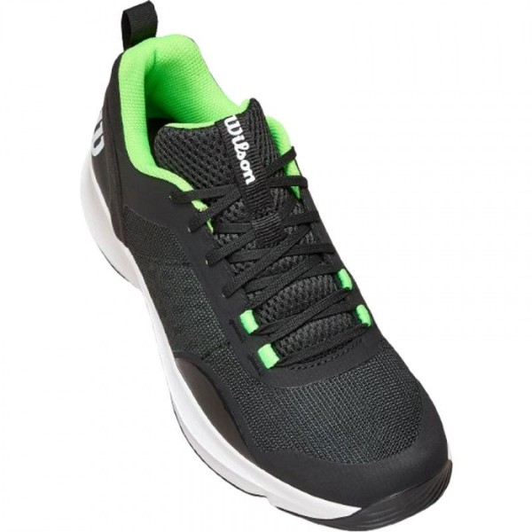 Wilson Hurakn Pro V2 Black White Green Sneakers Offer + Cheaper 4