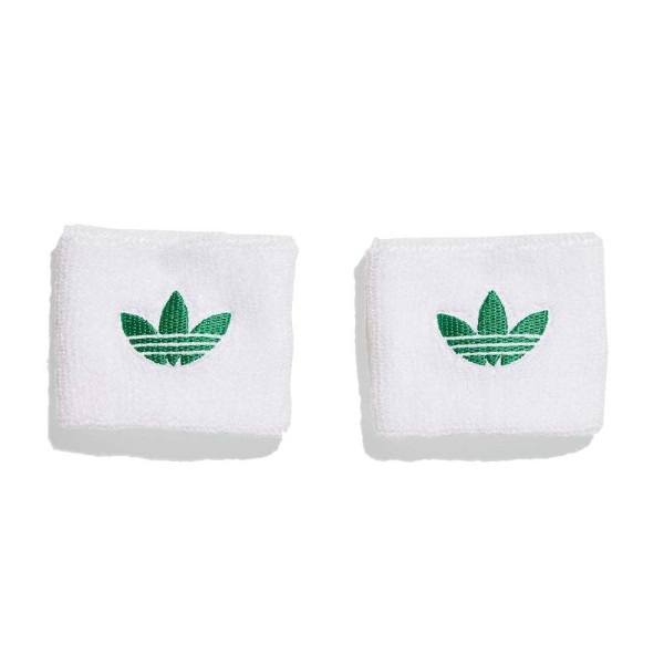 Muñequeras Adidas Originals Blancas / Verdes x 2 1