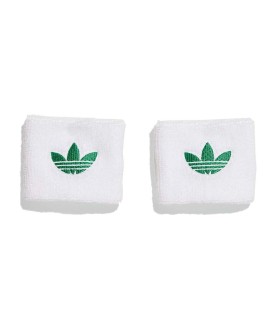 Muñequeras Adidas Originals Blancas / Verdes x 2 1