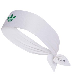 Cinta para la cabeza Adidas Originals Tie Climacool Blanco / Verde 1