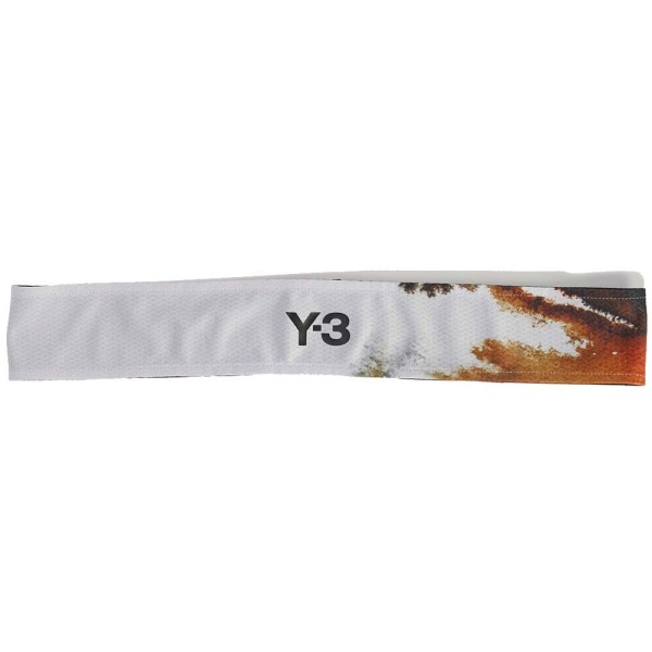 Fascia per capelli Adidas Tie Climacool Y-3 Bianco/Nero 1