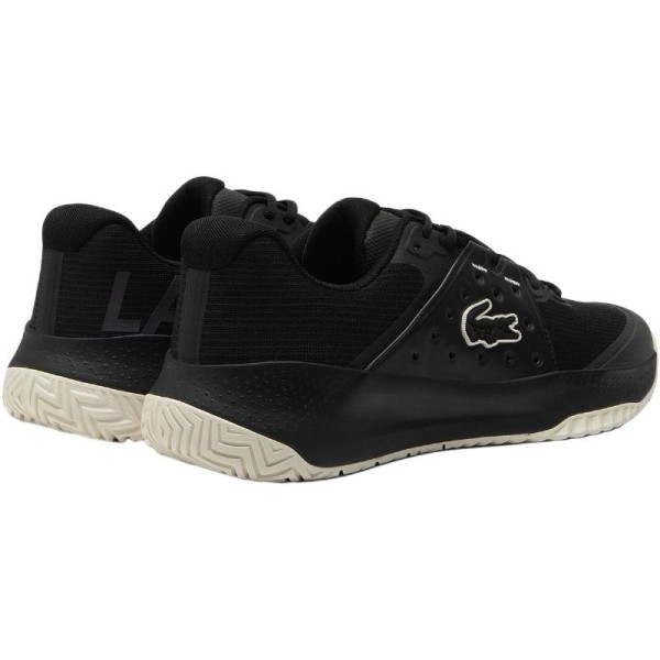 Zapatillas Lacoste Power Serve Negro Blanco Oferta + Barato 4