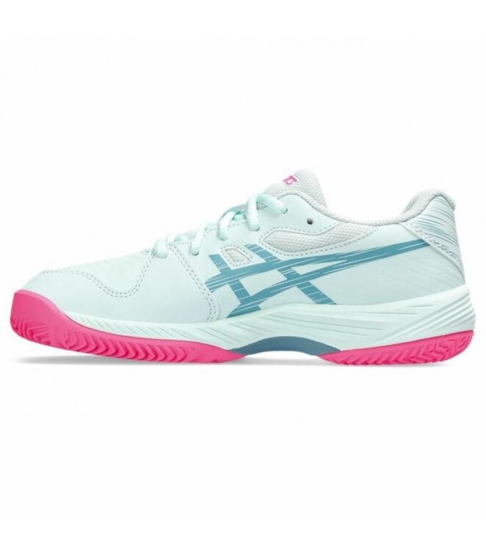 Scarpe Asics Gel Game Padel 9 Menta Grigio Blu Junior 3