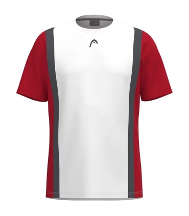 Head Club Tech 25 T-Shirt Rot / Weiß 1