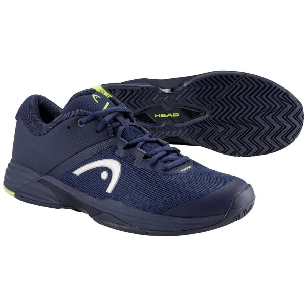 Zapatillas Head Revolt Evo 2.0 Azul Marino / Lima 5