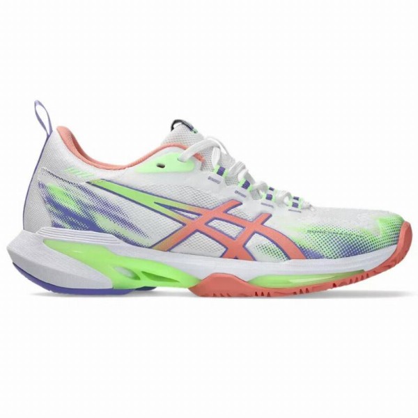 Zapatillas Asics Sonicsmash FF Blanco Rosa Mujer Oferta + Barato 1
