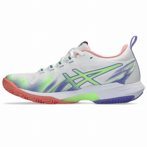 Zapatillas Asics Sonicsmash FF Blanco Rosa Mujer Oferta + Barato 3