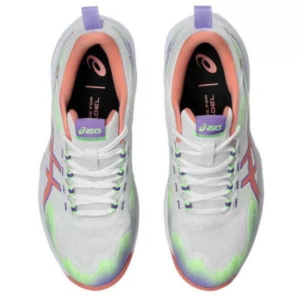 Scarpe Asics Sonicsmash FF Bianco Rosa Donna Offerta + Economico 4