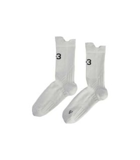 Chaussettes de tennis Adidas Y-3 couleur blanc cassé