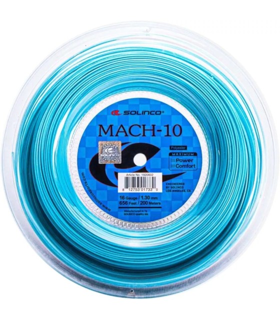 Bobine Solinco Mach-10 200m | Ipontennis