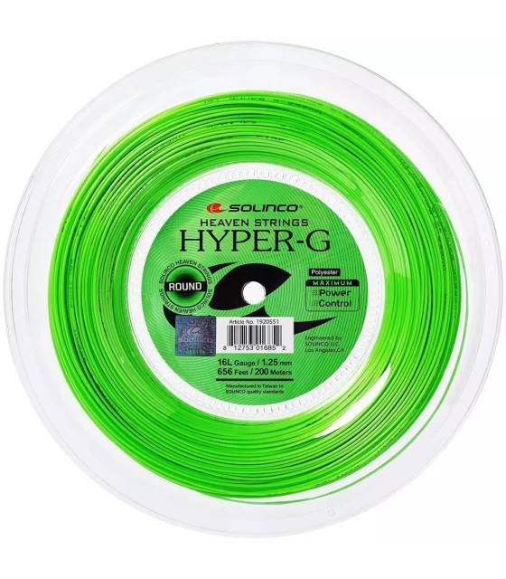 Bobine Solinco Hyper G Round 200m