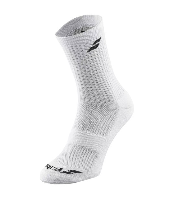 Weiße Babolat-Socken 3 Paar