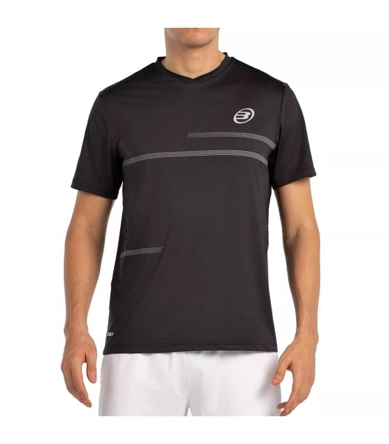 T-shirt Noire Bullpadel Montuno