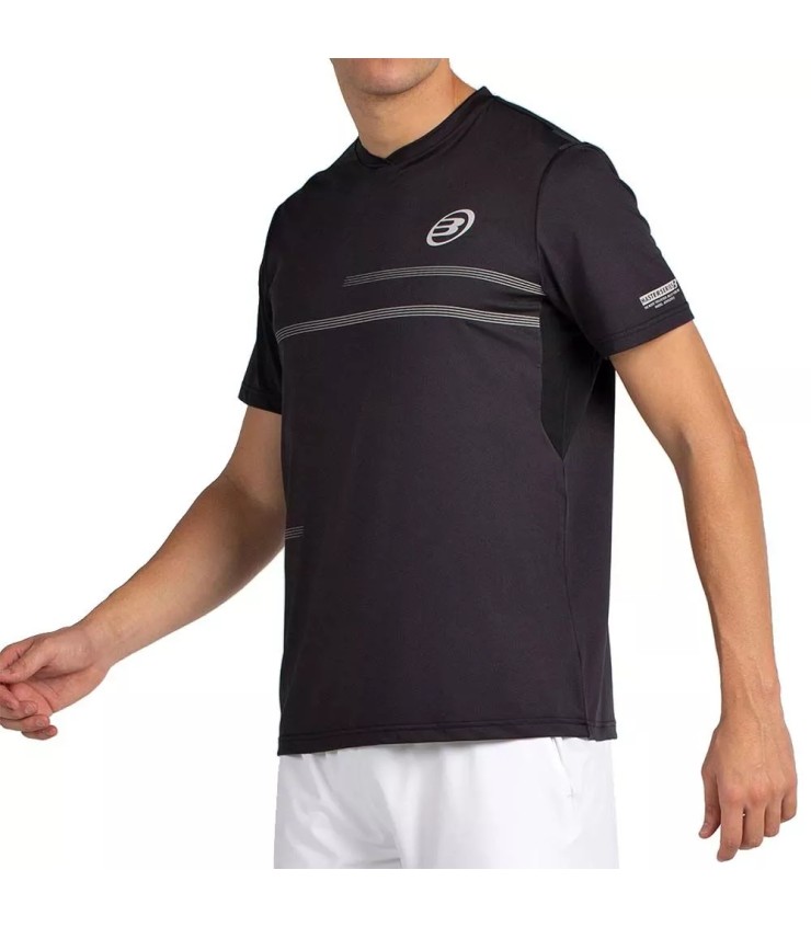 Camiseta Negra Bullpadel Montuno 3