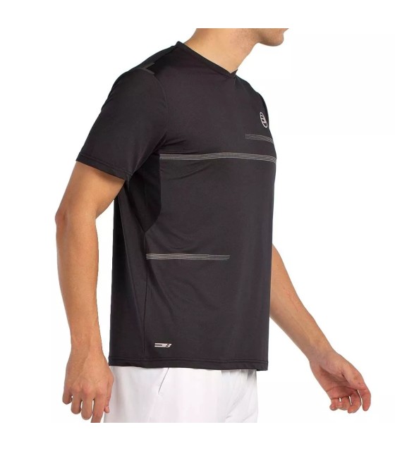 Camiseta Preta Bullpadel Montuno