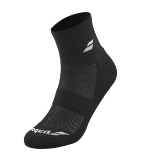 Pack of 3 pairs of black Babolat Quarter socks