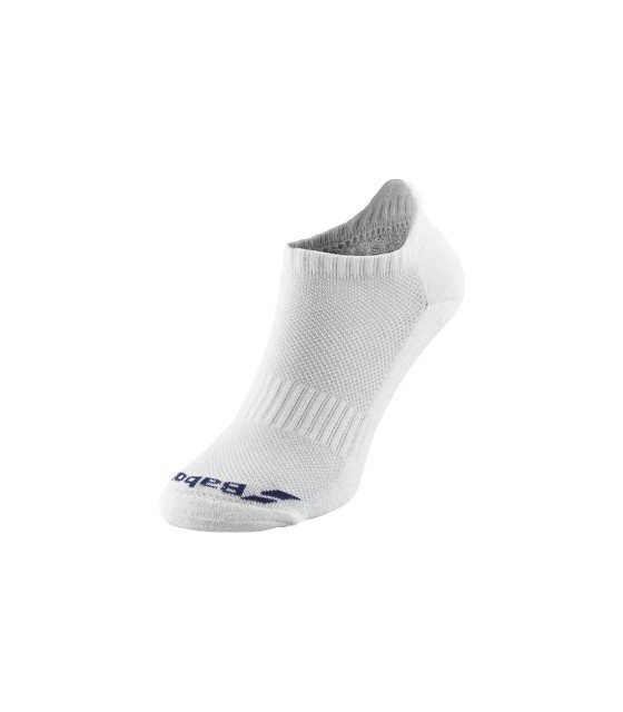 Calcetines blancos Babolat Invisible 2 pares para mujer 1