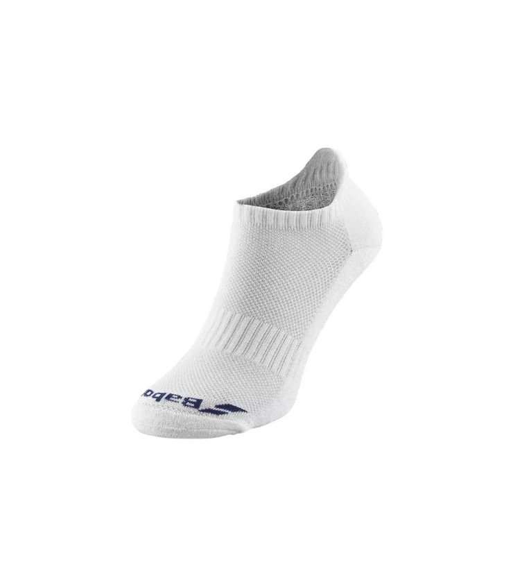 Calcetines blancos Babolat Invisible 2 pares para mujer 1