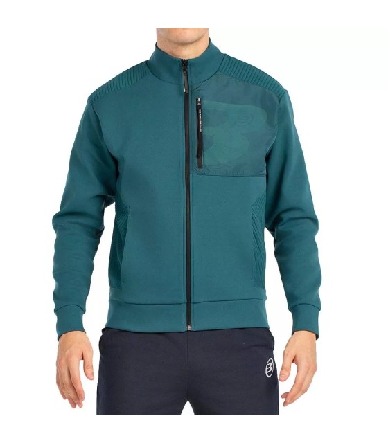 Dunkelgrüner Bullpadel Breen Pullover