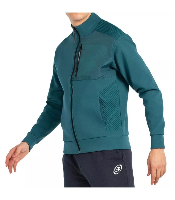 Dunkelgrüner Bullpadel Breen Pullover