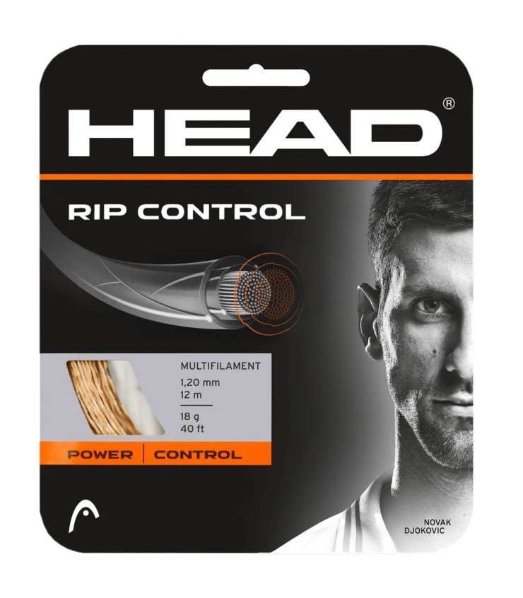 Cabeça de corda RIP Natural Control | Ipontennis
