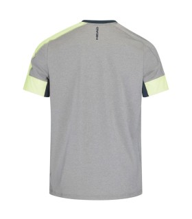 T-shirt Head Padel Tech Gris Vert | Ipontennis