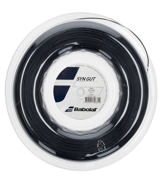 Bobine de Cordage Babolat Syn Gut Noir 200m | IPONTENNIS