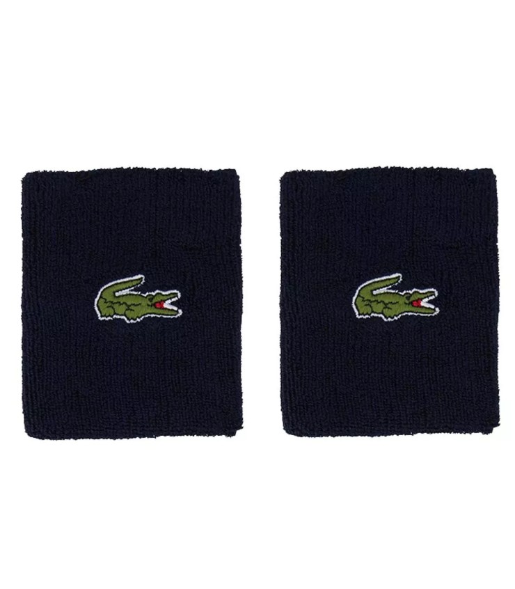 Muñequeras azul marino Lacoste Sport 1