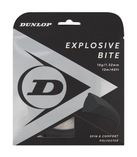 Dunlop Explosive Bite Black 12m String | IPONTENNIS