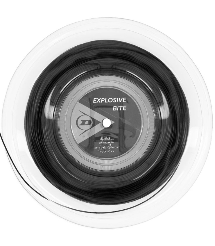 Dunlop Explosive Bite Black Reel 200m | IPONTENNIS
