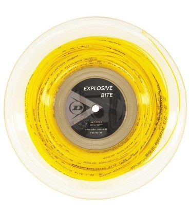 DUNLOP EXPLOSIVE BITE GELBE SAITENROLLE 200 m | Ipontennis