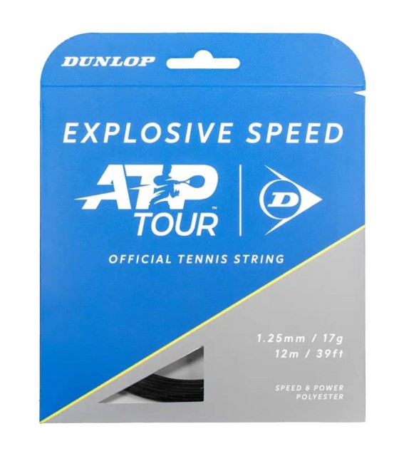 Corda Dunlop Explosive Speed Nera 12m | IPONTENNIS