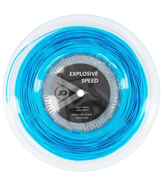 Bobina Dunlop Explosive Speed Azul 200mTradução: Rolo Dunlop Explosive Speed Azul 200m | IPONTENNIS